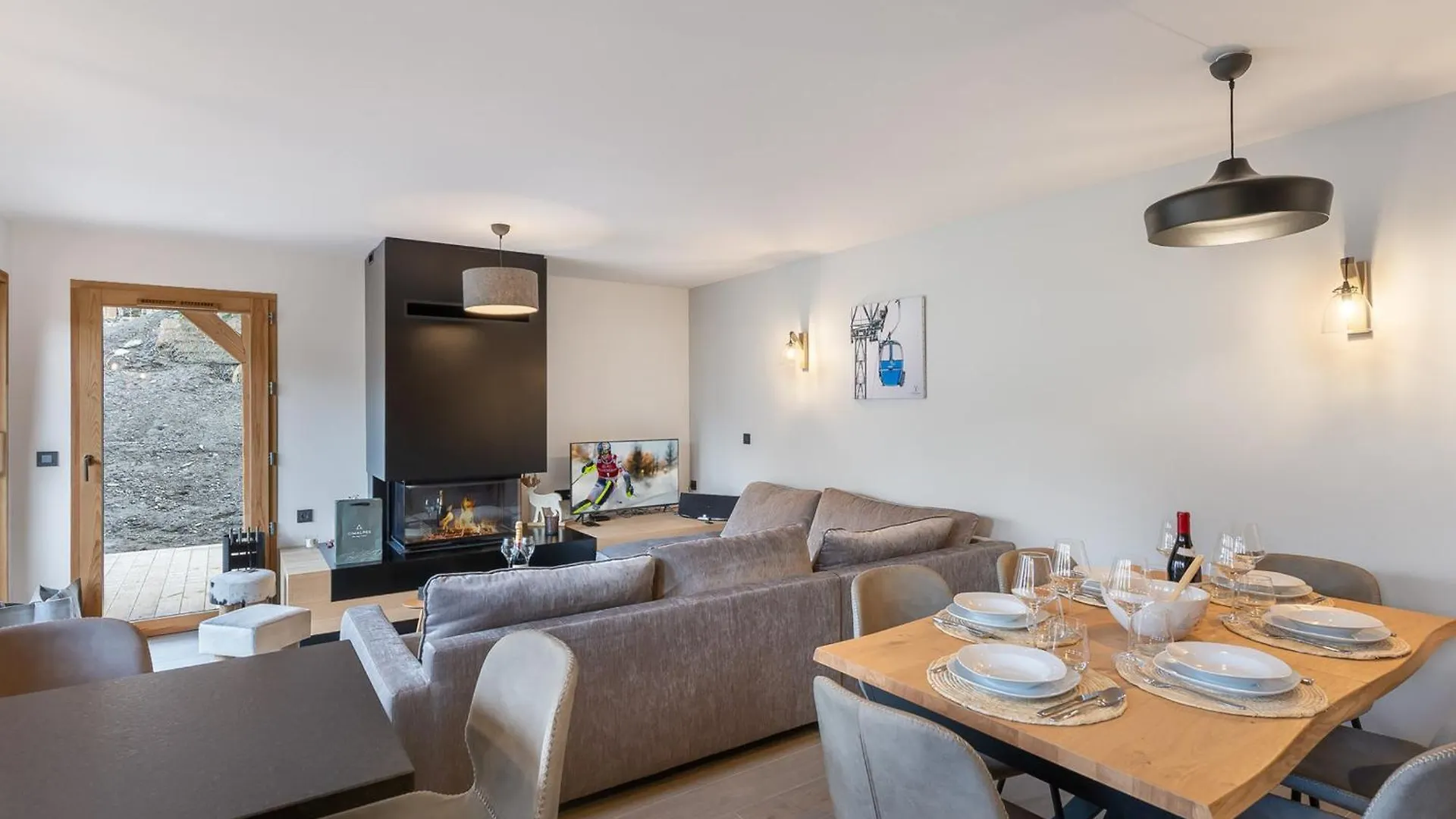 Apartment Appartement Pour 6 Avec Jacuzzi Et Vue Panoramique - Fr-1-570-33 Saint-Martin-de-Belleville