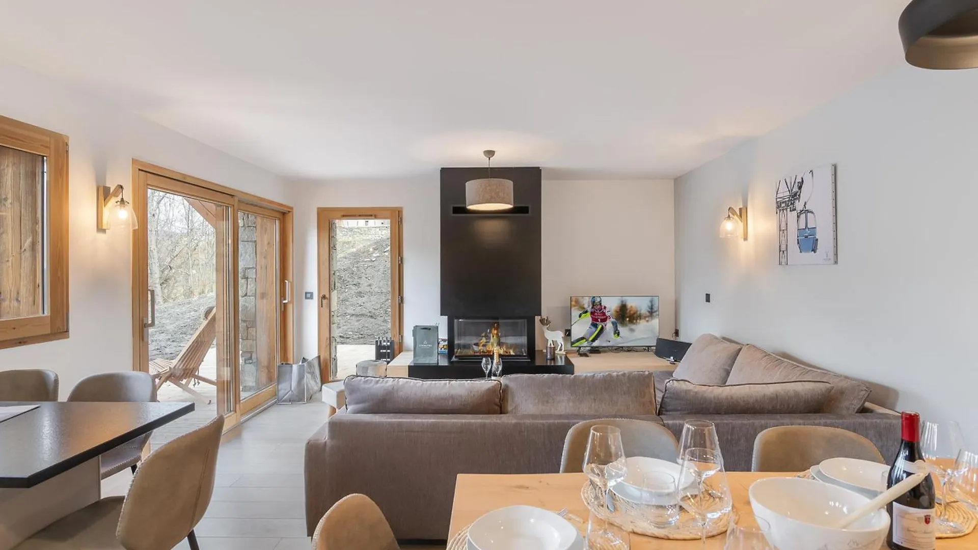 Appartement Pour 6 Avec Jacuzzi Et Vue Panoramique - Fr-1-570-33 Saint-Martin-de-Belleville Apartment